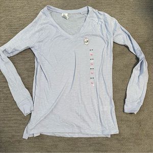 PINK light purple long sleeve XS NWT
